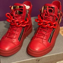 $50 All Red Guissepee Zanotti