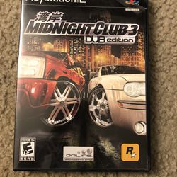 PS2 Midnight Club 3 Dub Edition 