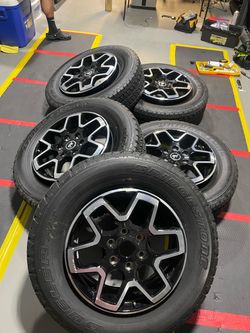 2026 ford bronco wheels and tires