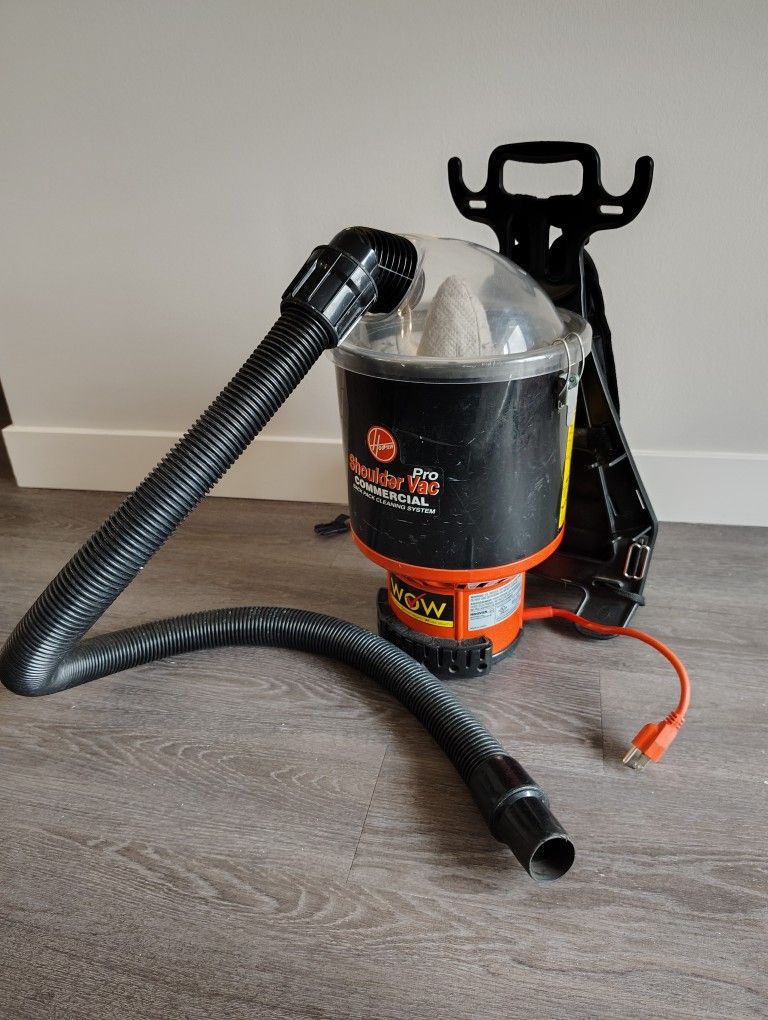 Hoover Commercial Shoulder Vacuum 