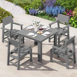 Set Of Brand New Dining Table With Four Chair