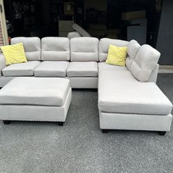 Free Delivery - Couch Sofa Sectional 