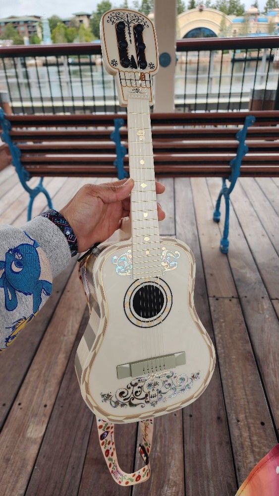 2024 Pixar Fest Coco Guitar Popcorn Bucket 