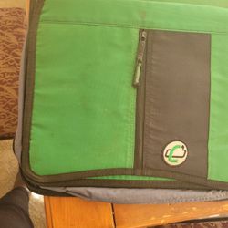 Green 3 Ring Binder