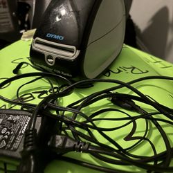 DYMO LabelWriter 450 Turbo Thermal Label Printer with Power Adapter & USB Cable