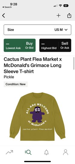 Cactus Plant Flea Market x McDonald's Cactus Buddy! And Friends