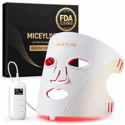 New LED Red & Blue Light Therapy Face Mask