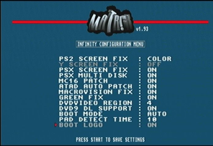 512GB - PlayStation 2 Slim - Region Free - matrix infinity