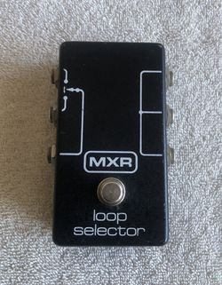 Vintage MXR Loop Selector M-144 SRV Switcher Original 1980s Effects Loop Guitar Pedal