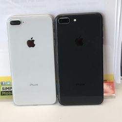 iPhone 8 Plus 64GB Unlocked Excellent Condition $249 Each 