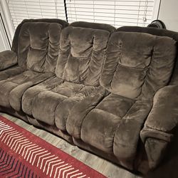 Extremely Soft Sofa + Recliner Combo - *PRICE NEGOTIABLE*
