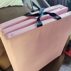 Pink Tri Fold Exercise Mat