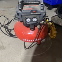 Craftsman Air Compressor With Accessories 