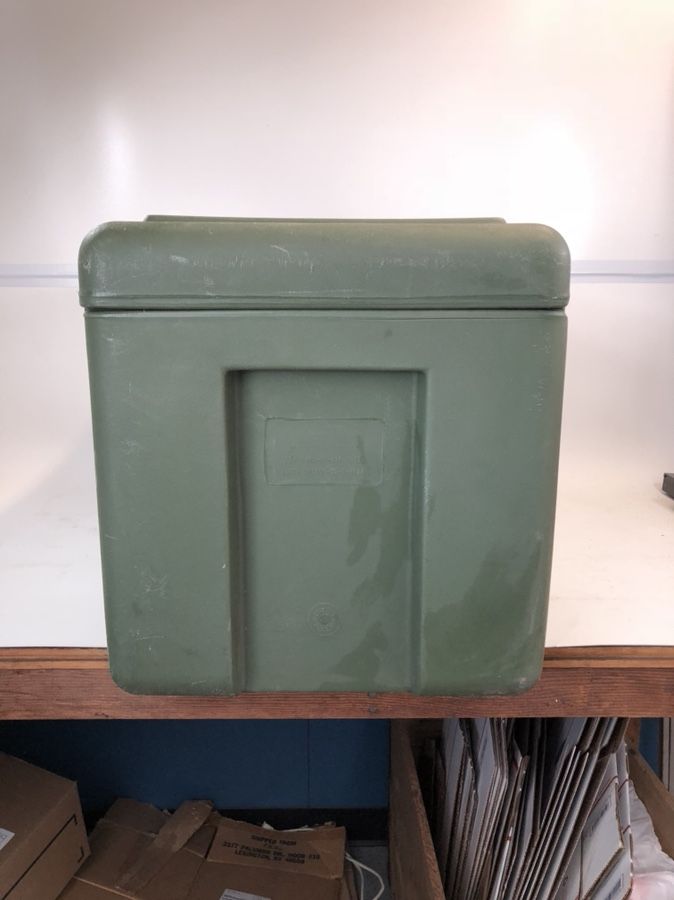 OD Green MILITARY Issue Foot Locker for Sale in North Haven, CT - OfferUp