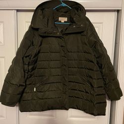 Michael Kors 3X Down/Feather Puffer Jacket