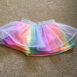 Toddler Rainbow Skirt/Tutu