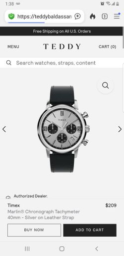 Chrono Timex Marlin Panda