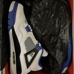 JORDAN 4 RETRO “MOTORSPORTS” (2017’) SIZE(11M). DS(NEW). NOW AVAILABLE! $520. CASH. TRADES ALWAYS WELCOME✅ TAP IN!🥵