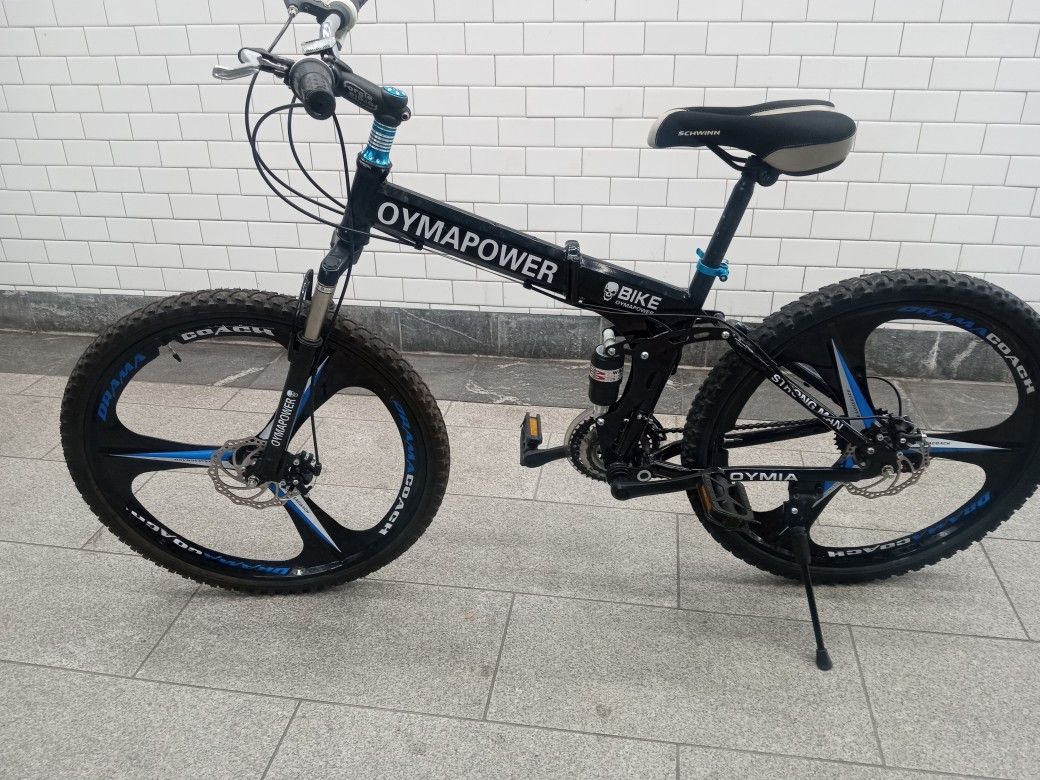 BlACK 26" TOUGH Mt BIKE WITH DISC BRAKES BMC WHEELS 