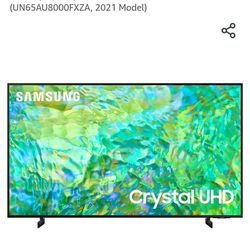 Samsung 65 Inch Crystal UHD TV W Remote