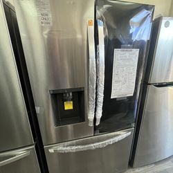 NOW $1399 (WAS $1599) LG Counter Depth MAX French Door Refrigerator