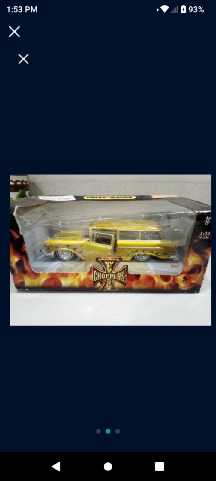 Toy Chevy Lowrider Jesse James