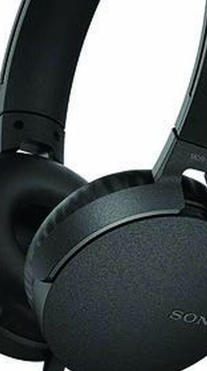 Sony XB550AP Extra Bass On-Ear Headphone, Black (2017 Model)