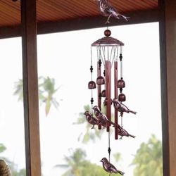 Birds Wind Chimes For Outdoors 