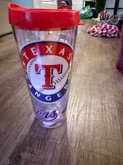 Tervis Texas Rangers 24oz Tumbler with Red Lid
