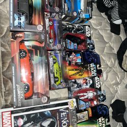 Fast And Furious Cars , Star Wars Character Figures And Venom Funko Pop Figure 