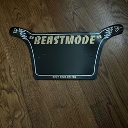 SE Beast Mode Ripper Number Plate