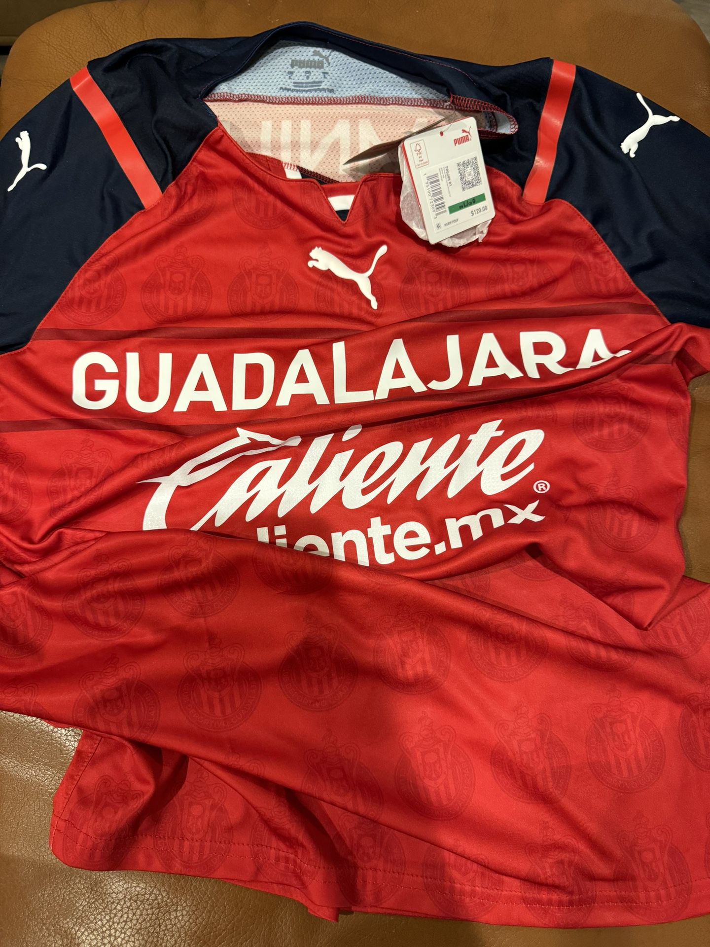 Puma Chivas Soccer Jersey Size Large Men New 