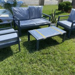 Brand New Patio Set Aluminum Frame 