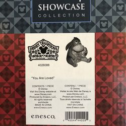 NEW Walt Disney Showcase collection -Jim Shore “ You Are Loved”