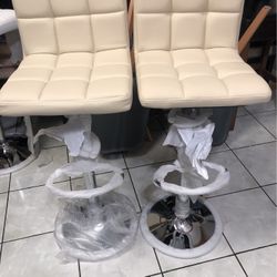 New Height Adjustable  Stools  79.00 Each  ALL COLORS 