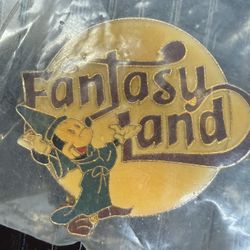 Vintage Pin Fantasy Land