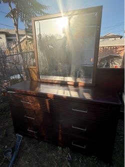 Dresser with Mirror