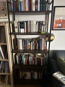 Mid-century style bookshelves
