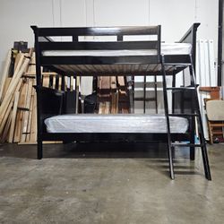 Twin Bunk Bed And Mattress 