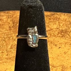 Owl Ring Size 4