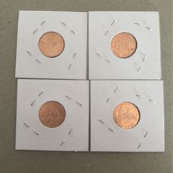 Lincoln Bicentennial 2009 Pennies 