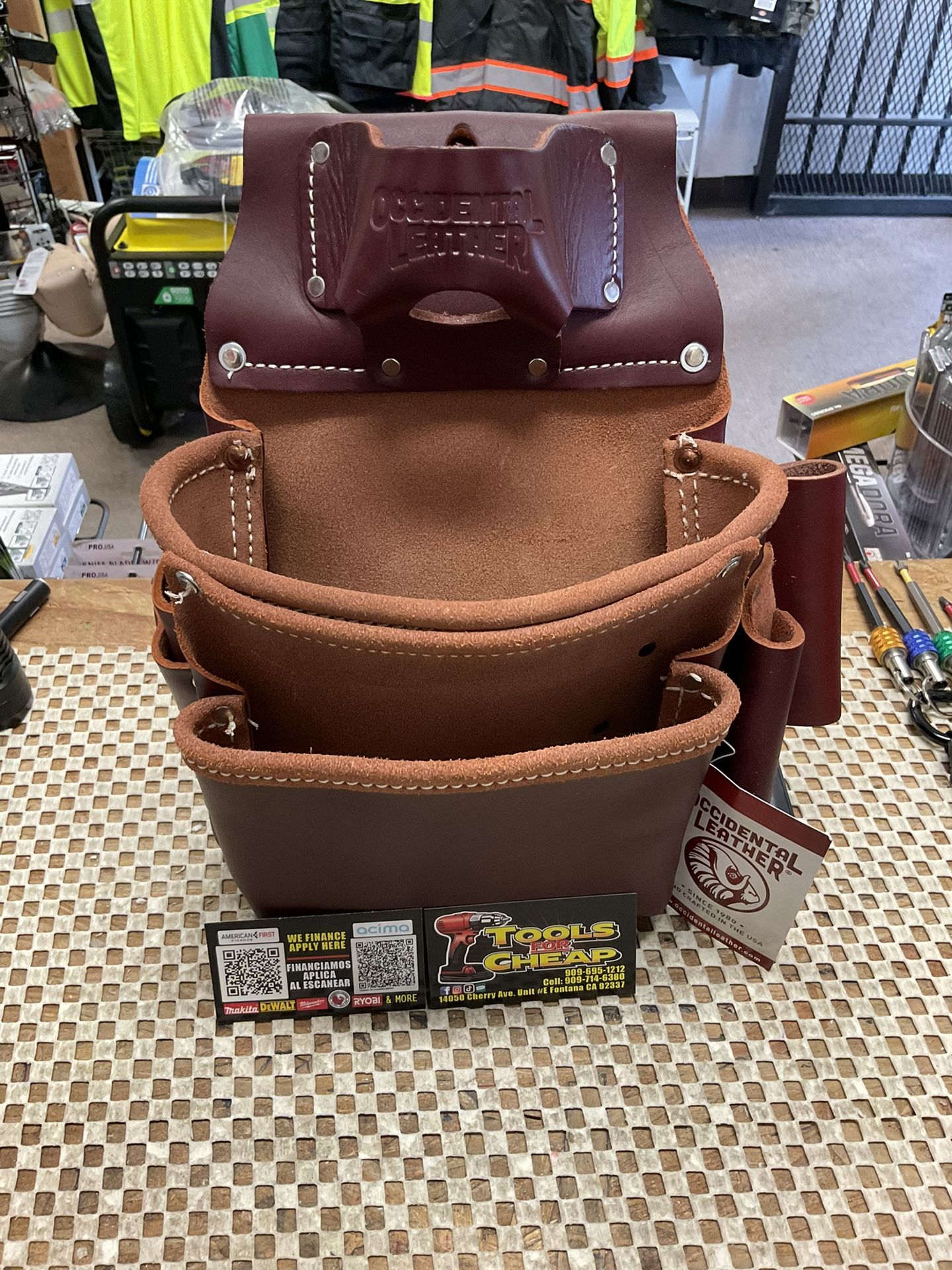 Occidental Leather 5061 2 Pouch Pro Fastener Bag