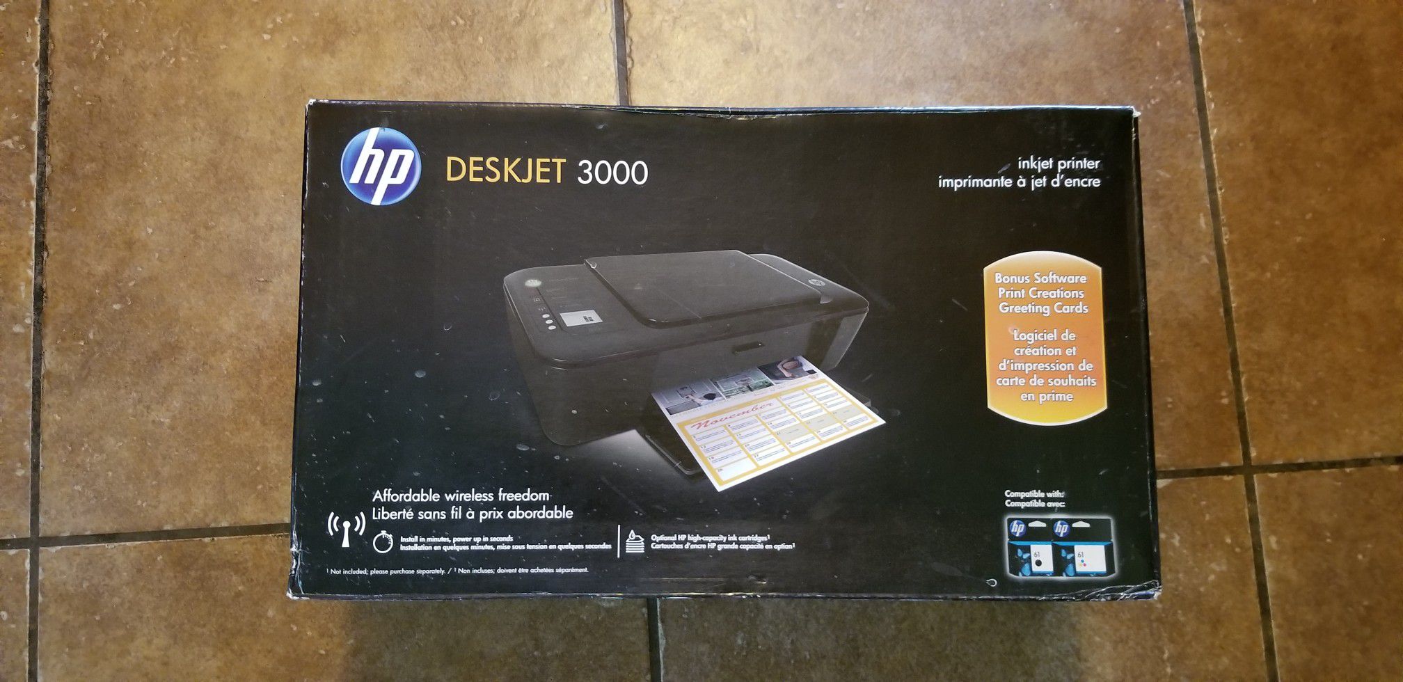 HP Deskjet 3000 Wireless Printer