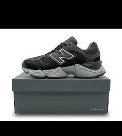 New Balance 9060 Black Castlerock Size 8,9.5,11