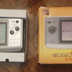 Neo Geo Pocket Color SNK Platinum Silver Handheld Console