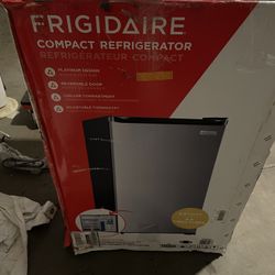 21 in. 4.4 cu. ft. Mini Refrigerator in Stainless Steel with Freezer 