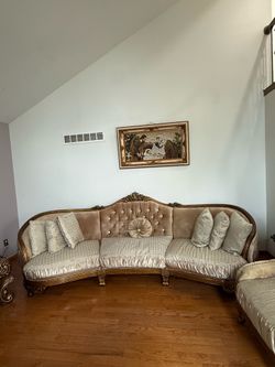 Living room couch set