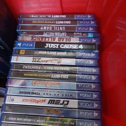 Sony Ps4 & Xbox 1 games...