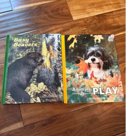 Vintage National Geographic animal books