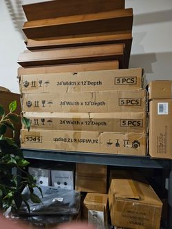 Bamboo gashell wire rack shelfs